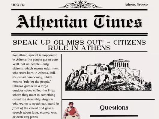 Ancient Greece- script, colouring, reading comprehensions, newspaper, wordsearch