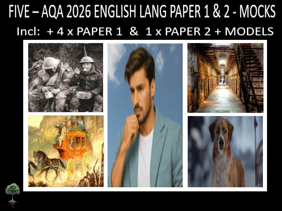 FIVE - AQA PAPER 1 & 2 | 2026 FULL MOCKS | MODELS