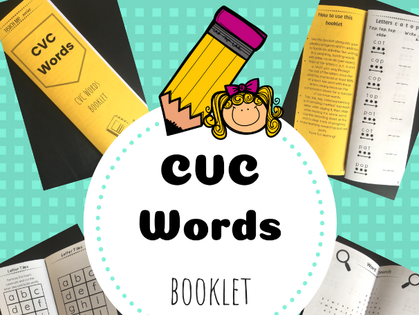 CVC Words Booklet