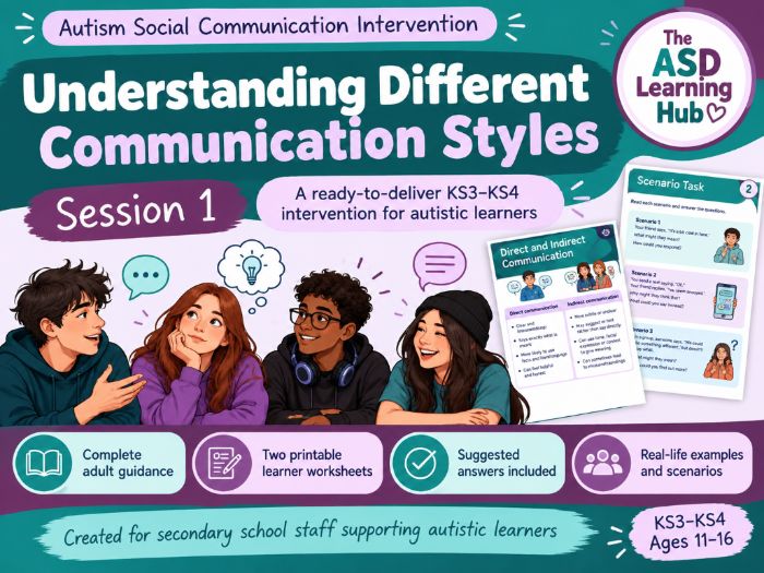 Autism Social Communication | KS3–KS4