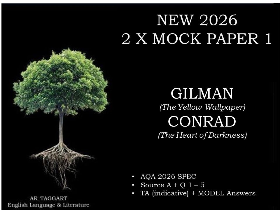 GILMAN & CONRAD PAPER 1  | 2026 FULL MOCKS  | MODELS
