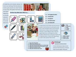 Pencil Case (German) – Ready-to-teach
