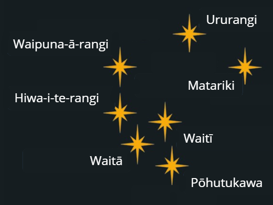 Matariki drag and drop online activity