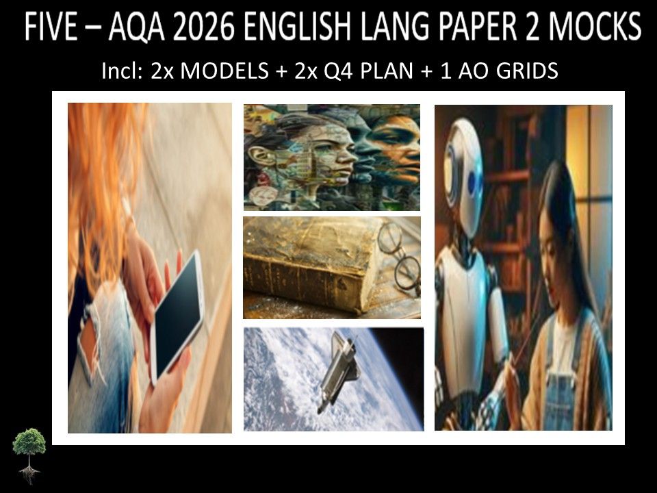 FIVE - AQA PAPER 2 | 2026 FULL MOCKS | MODELS | Q4 PLAN | AO GRIDS