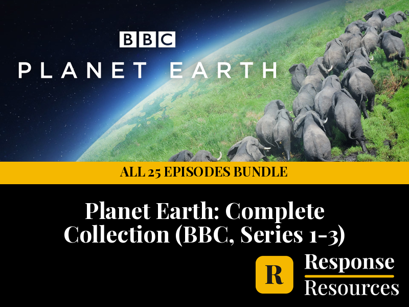 Planet Earth COMPLETE - All 3 Series (25 Episodes) - Worksheets & Keys