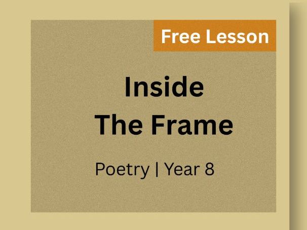 The Gallery — Reading & Writing Lesson (FREE) | Inference & Figurative Language | Year 8 (KS3)