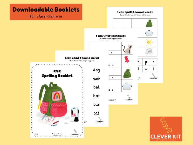 CVC Spelling Booklet