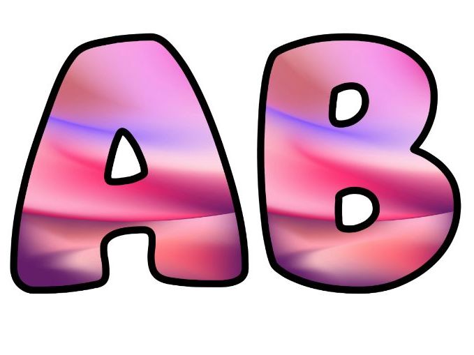 3D Material Texture Art Lettering Set | Classroom Display | Upper & Lowercase, 0-9 and Signs