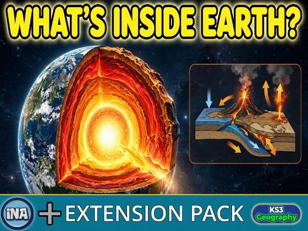 Inside Earth - KS3 Geography Extension Pack