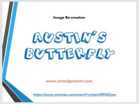 FREE Austin's Butterfly PowerPoint