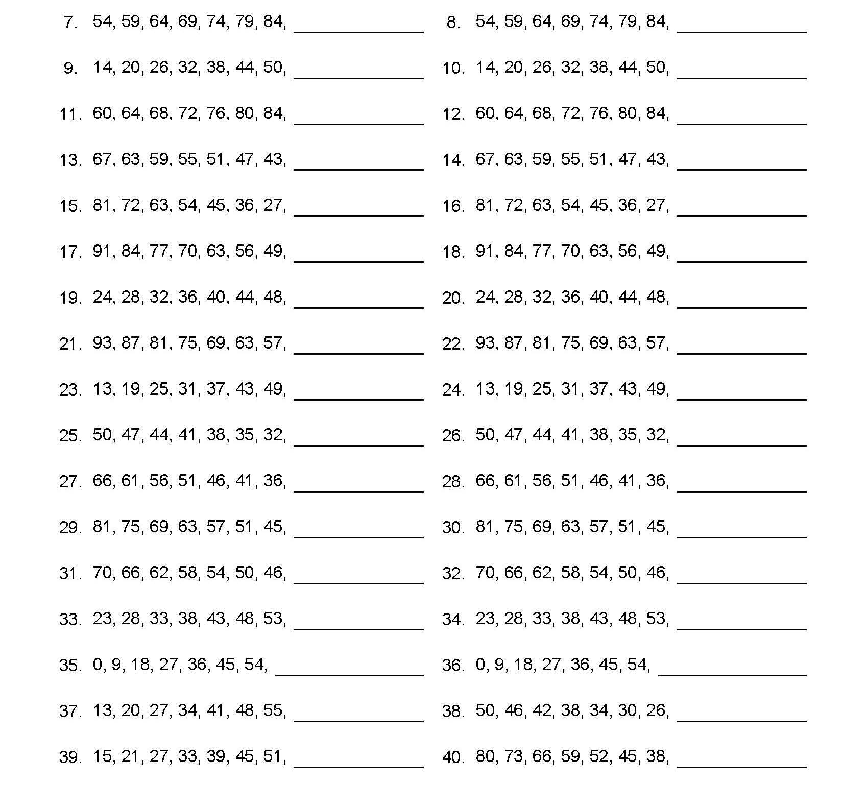Year 1 And Year 2 Complete Year Planning Mathematics Worksheets