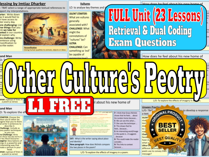 Other Cultures' Poetry AQA
