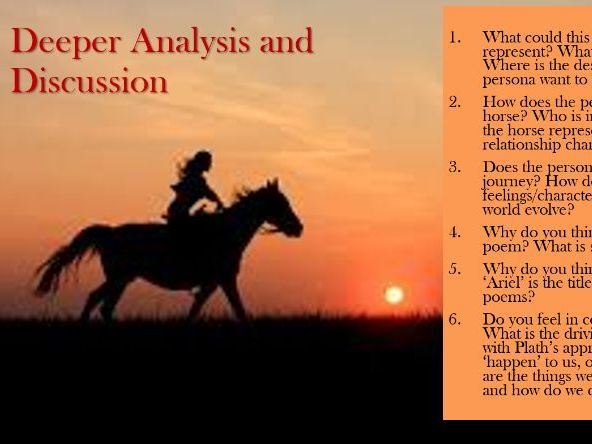 Cambridge A-Level English Literature: POETRY: Sylvia Plath