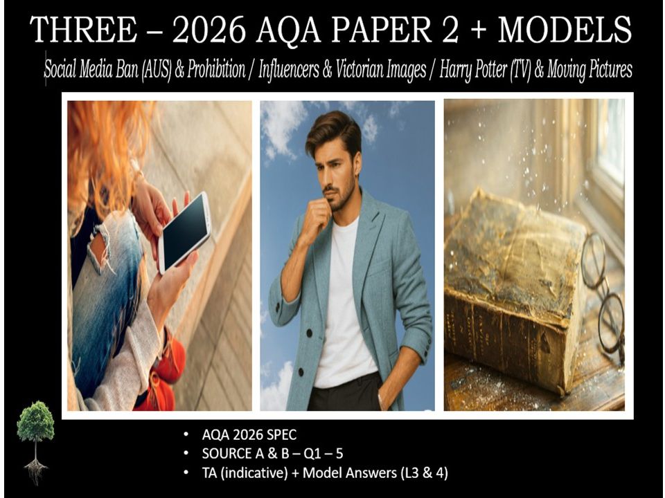 THREE - AQA PAPER 2 | 2026 FULL MOCKS | MODELS