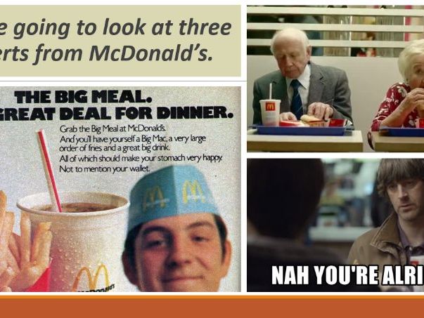 McDonald's Adverts Persuasive Techniques Lesson