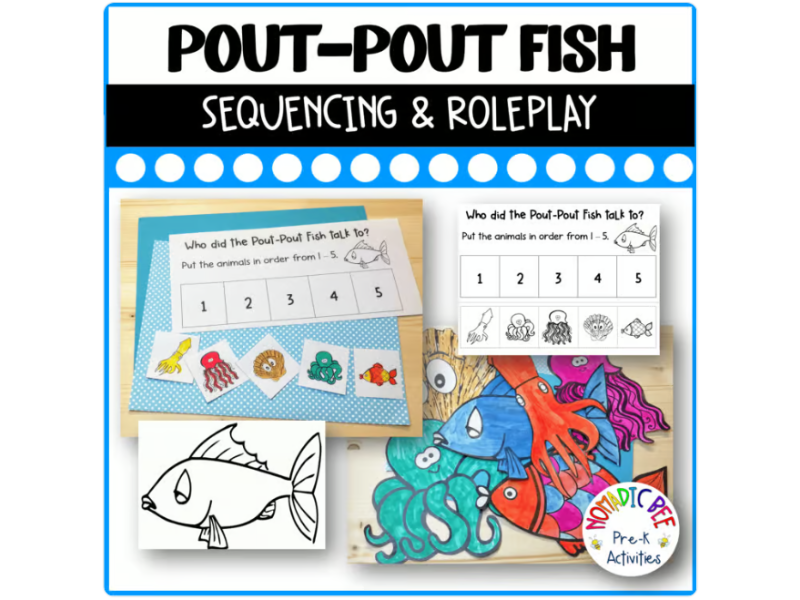 The Pout-Pout Fish Sequencing Activity