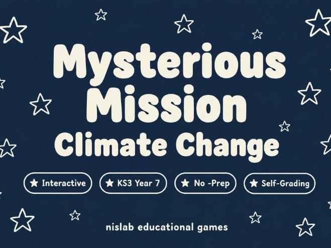 Climate Change Interactive Game | KS3 Year 7