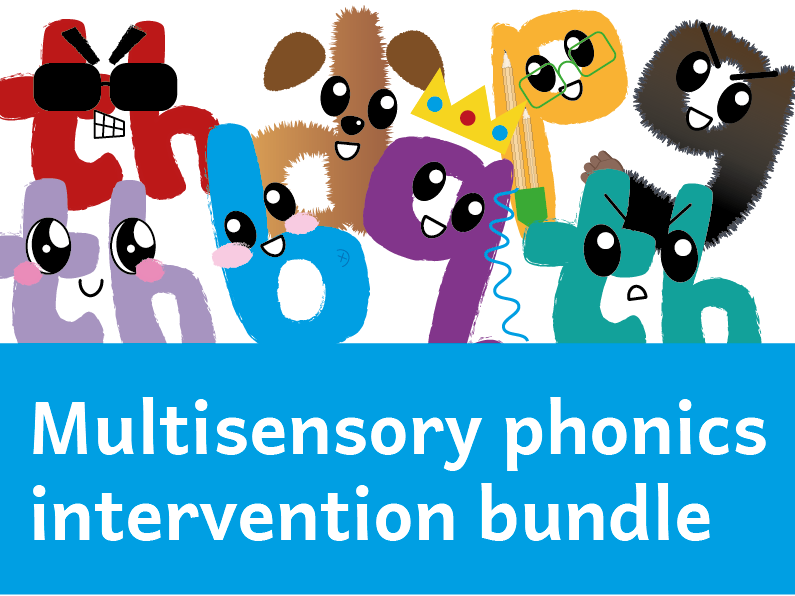 Multisensory phonics intervention bundle