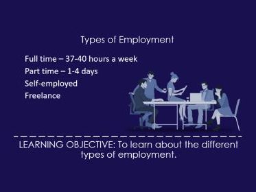 BTEC Music: Types of Employment