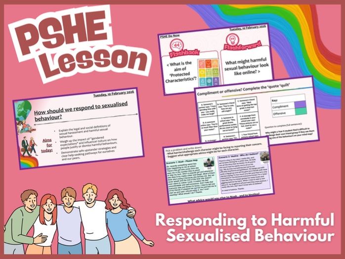 Harmful sexualised behaviour PSHE