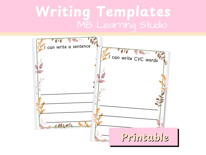 Autumn Themed Writing Paper – “I Can Write a Sentence” Activity for EYFS, KS1