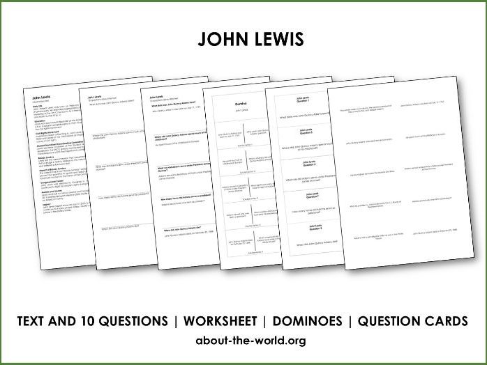 John Lewis Teaching Resources