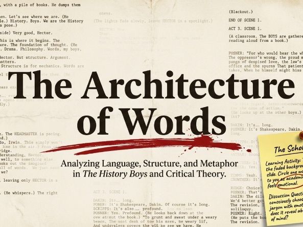 The History Boys Analysis Mini Pack | A Level Year 12–13 | Themes & Language | Bennett