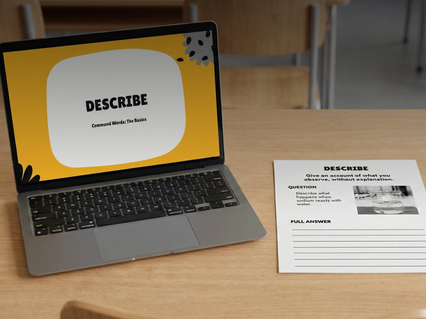 GCSE Science Command Words Bundle