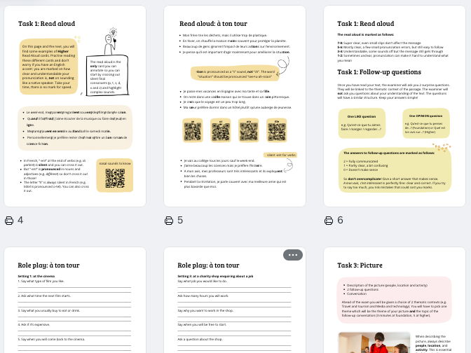 Speaking French Revision Guide Higher (Edexcel)