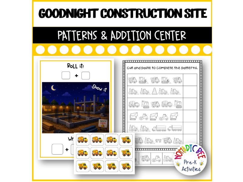 Goodnight, Goodnight Construction Site Patterns And Addition Center