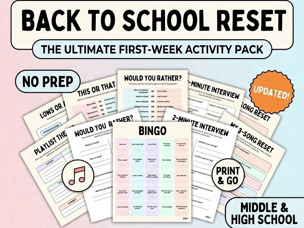 Back to school Bundle