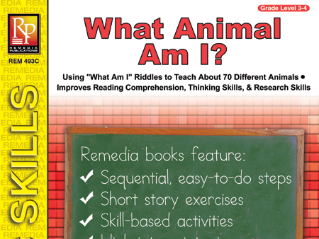 What Animal Am I? Reading & Critical Thinking Activities