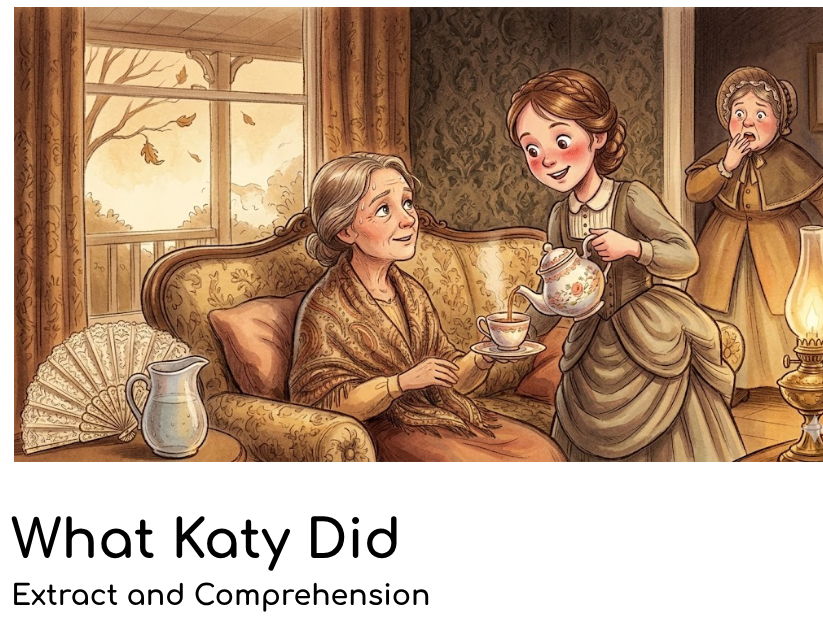 What Katy Did - Year 6 to 7 Comprehension