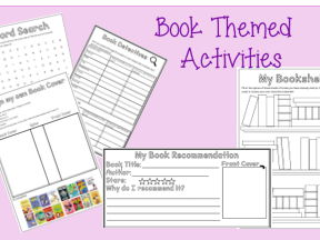 Reading Themed Book Activities