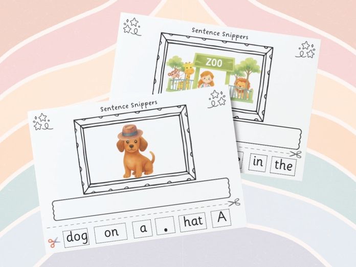 Phonics - Sentence Snippers Phase 2