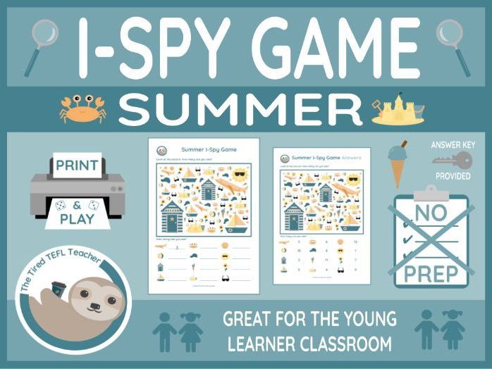ESL I-Spy Game - Summer