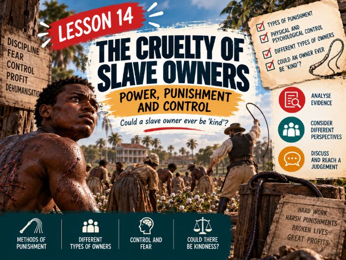 Lesson 14 of 15: The Cruelty of Slave Owners