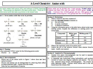 Amino acids