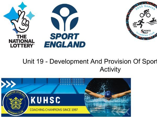 BTEC L3 - Unit 19 - Development And Provision Of Sport And Physical Activity