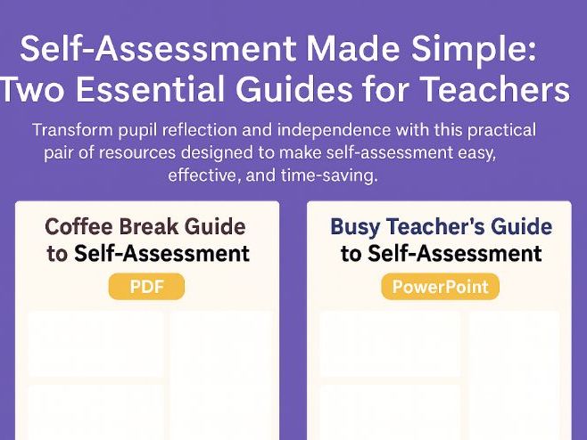 Busy Teacher's Guide to Self-Assessment