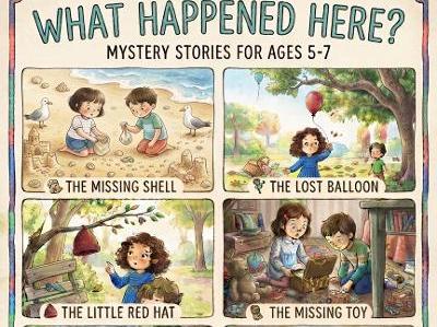 WHAT HAPPENED HERE? LOOK, THINK AND TALK AGES5-7
