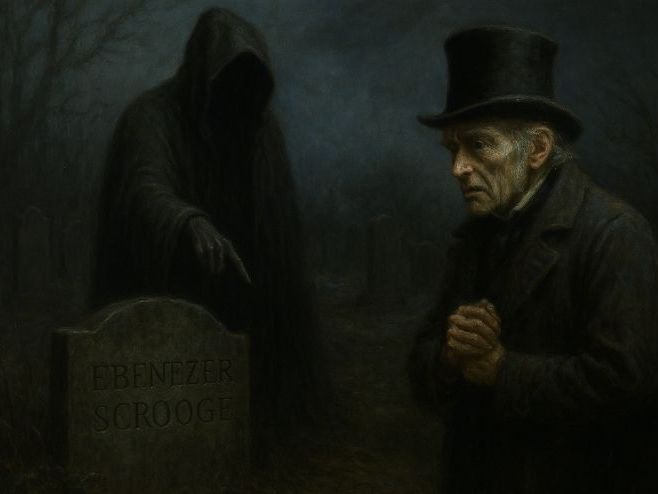 A Christmas Carol - Cover Work - The Last Spirit