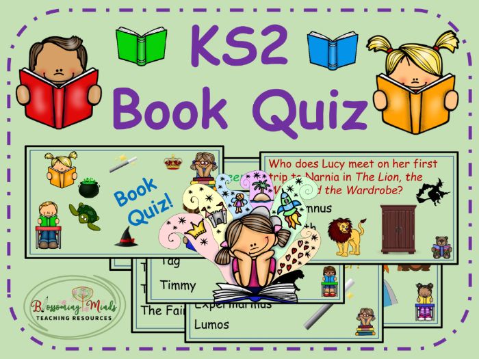 KS2 Book Quiz : 62 questions