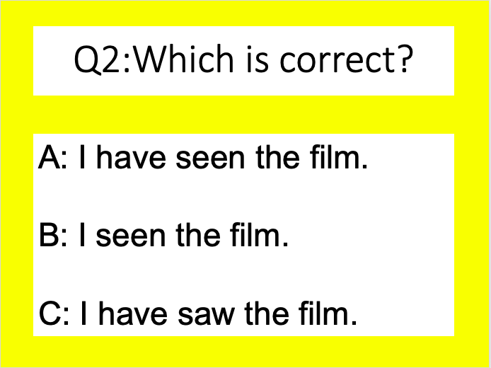 Grammar Revision