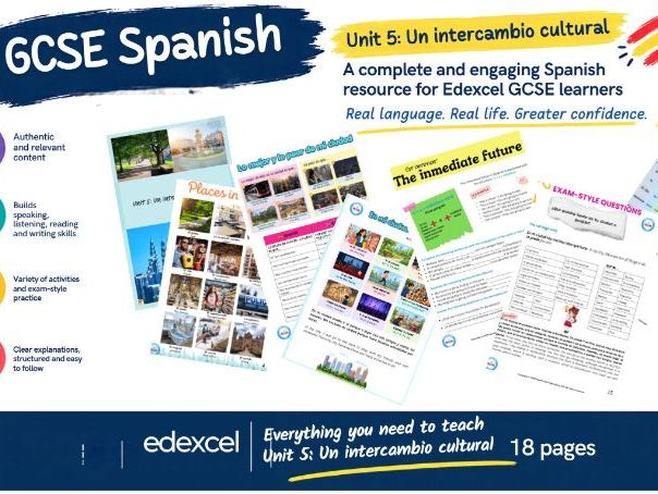 Edexcel GCSE Spanish - Módulo 6: Unit 5 Un Intercambio Cultural