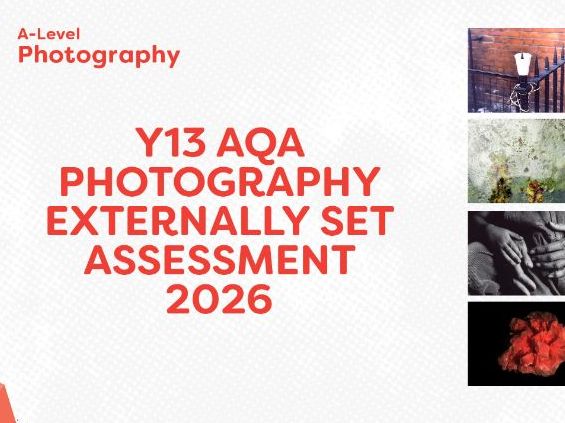 AQA A-Level Photography Exam Companion 2026