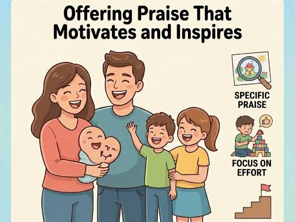 Offering Praise That Motivates and Inspires – Parent Reflection Guide for Buildi