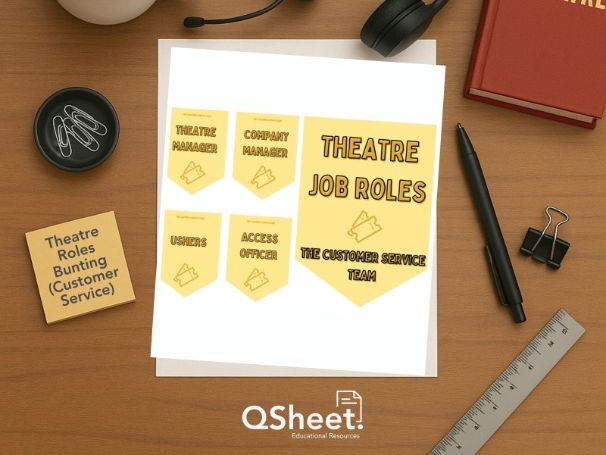 Theatre  Roles Bunting (Customer Service)