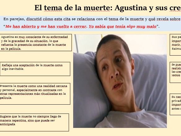 Volver Lesson 16 Dos visiones de la muerte: del hospital al entierro en Volver