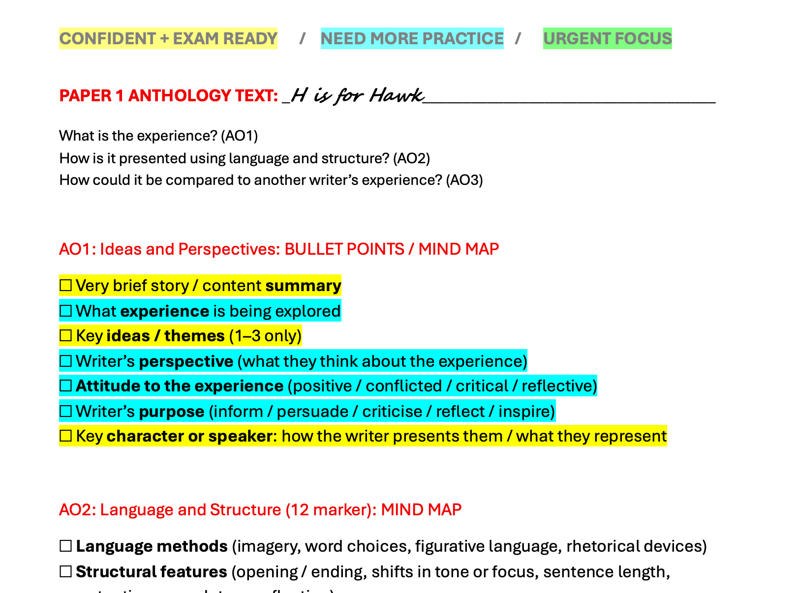 Edexcel iGCSE English Language Bundle: Papers 1 & 2- Exam Practice ...